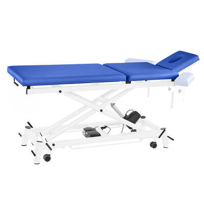 Elektrische Therapieliege Ecofresh 3.0, 80 cm, 3-teilig Anthrazit Weiß