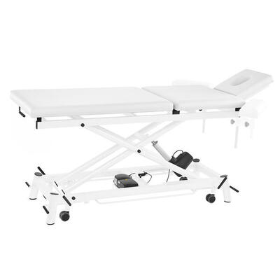 Elektrische Therapieliege Ecofresh 3.0, 80 cm, 3-teilig Weiß Weiß