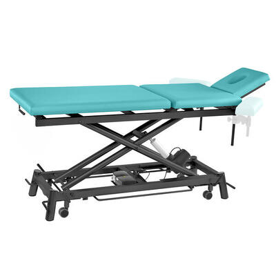Elektrische Therapieliege Ecofresh 3.0, 80 cm, 3-teilig Agave Anthrazit
