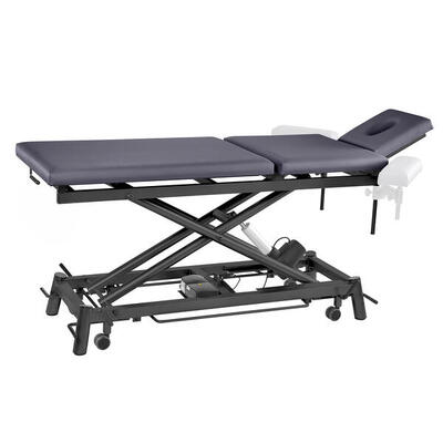 Elektrische Therapieliege Ecofresh 3.0, 80 cm, 3-teilig Anthrazit Anthrazit