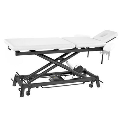 Elektrische Therapieliege Ecofresh 3.0, 80 cm, 3-teilig Weiß Anthrazit