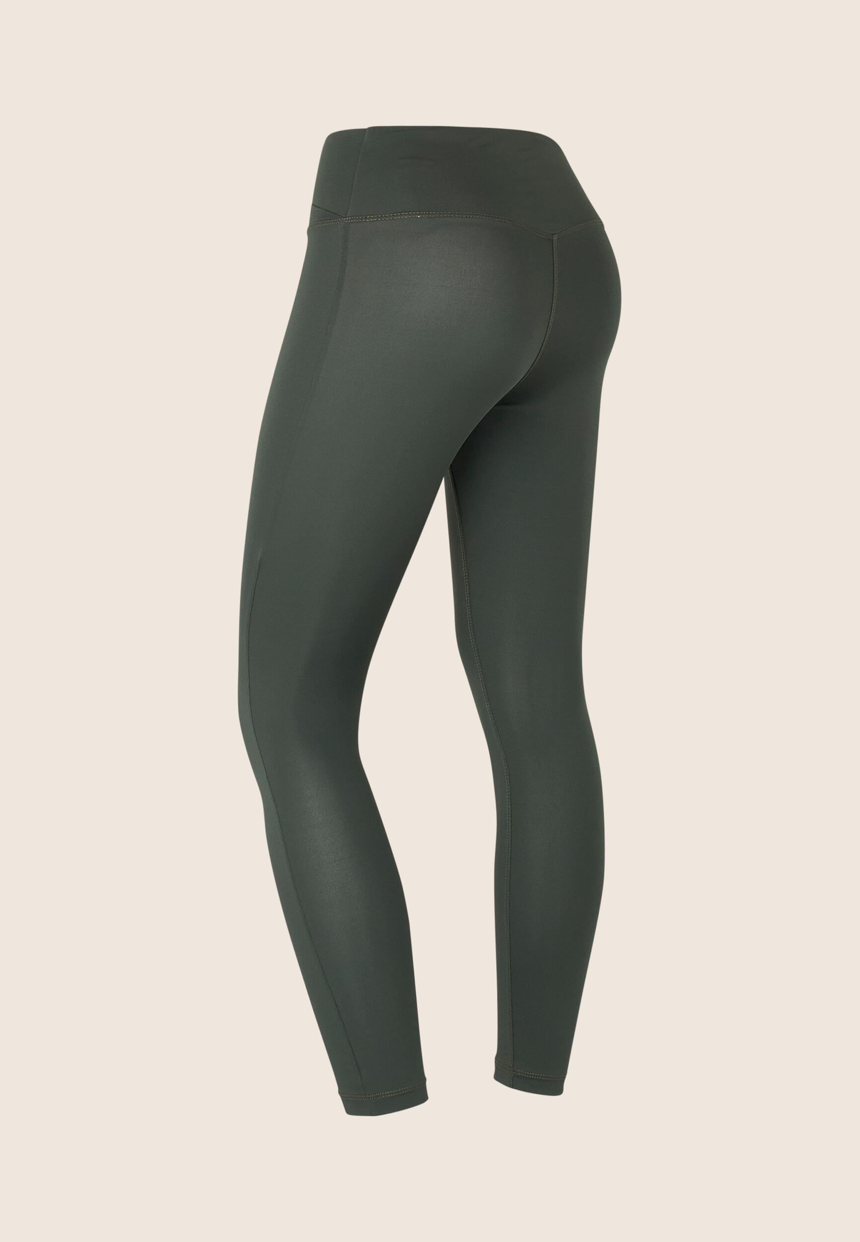 Leggings 7/8 vita incrociata in tessuto tecnico 2/3