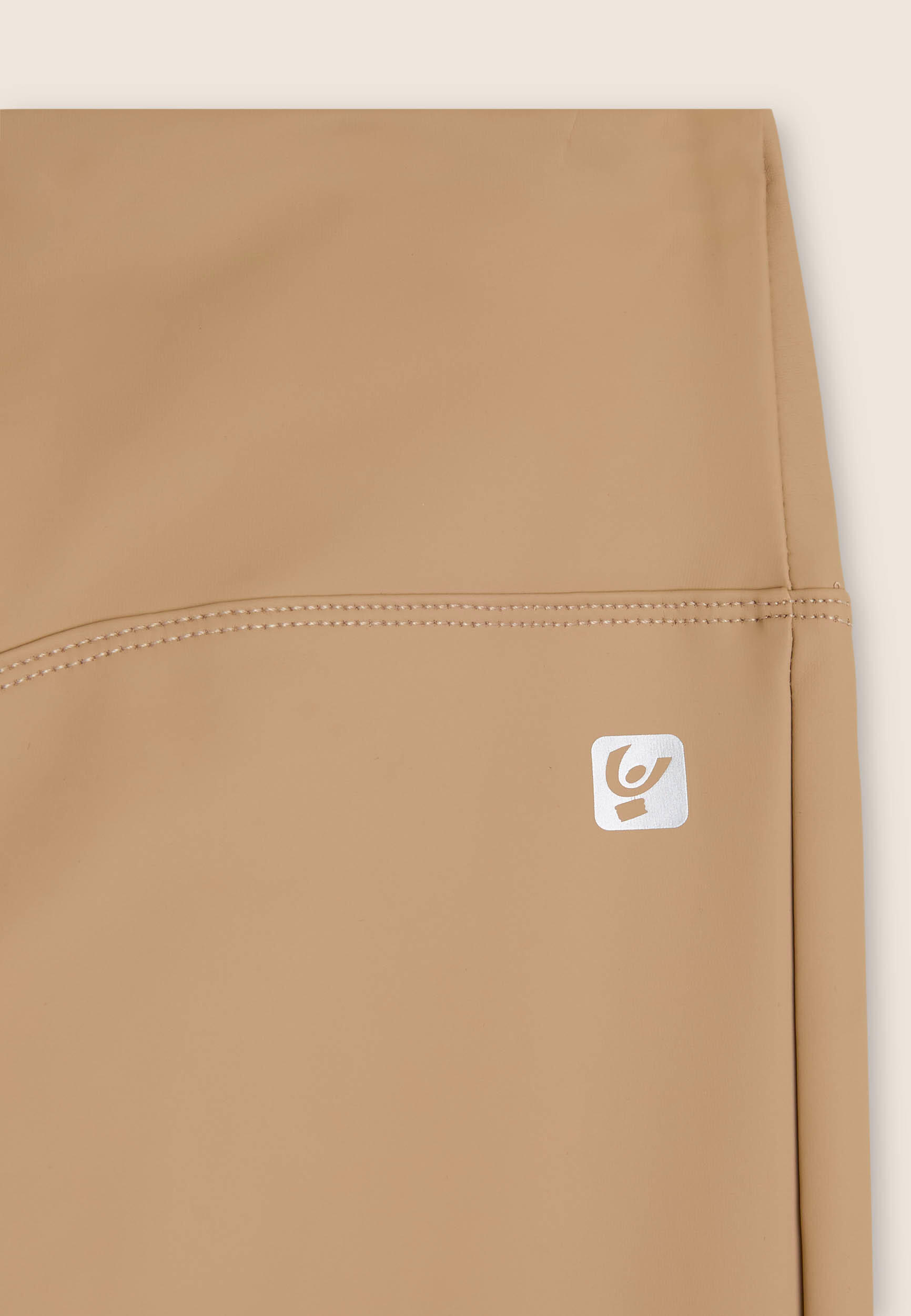 Leggings 7/8 efecto piel con cintura regular 3/3