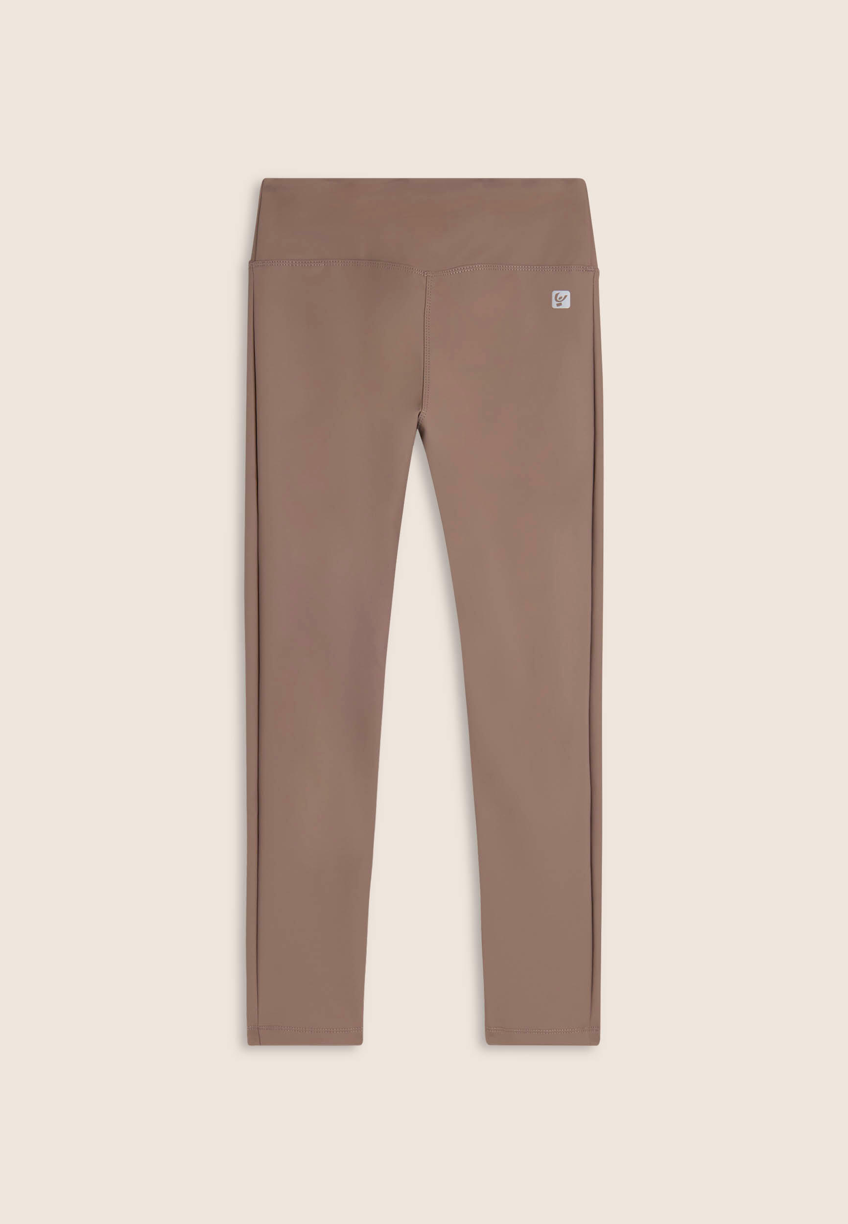 Leggings 7/8 effetto pelle vita regular 2/3