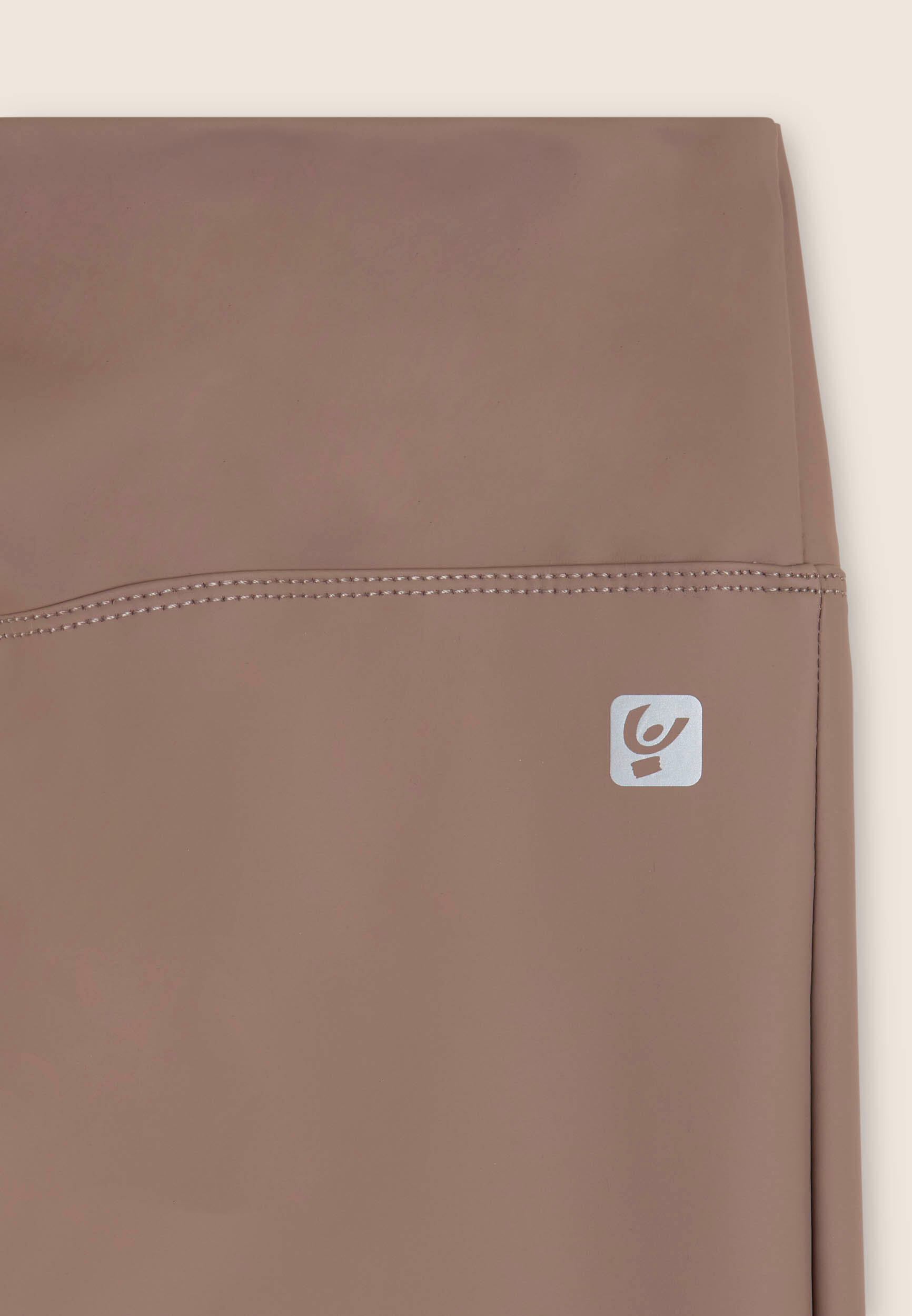Leggings 7/8 effetto pelle vita regular 3/3