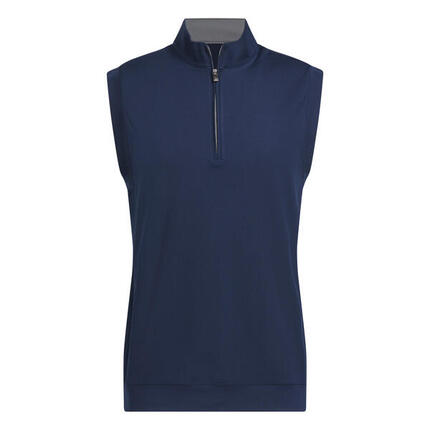 Adidas Ultimate Classic Quarter-Zip Vest, Chaleco de Deporte Hombre, Negro