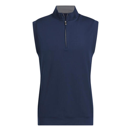Adidas Ultimate Classic Quarter-Zip Vest, Chaleco de Deporte Hombre, Negro