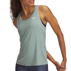 Débardeur Vert Femme Under Armour Tech Knockout