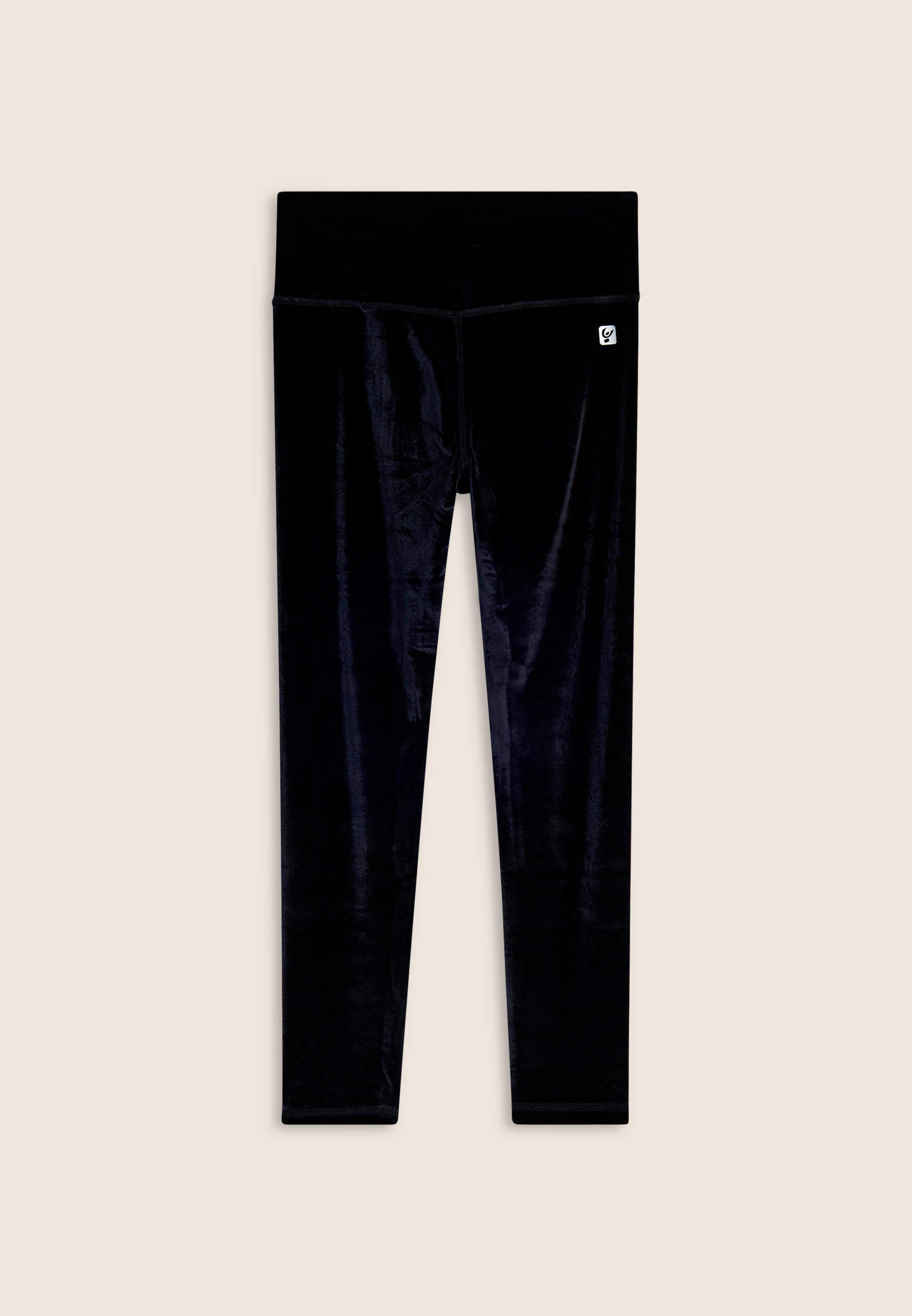 Leggings 7/8 vita alta nylon elastan modellante 2/3