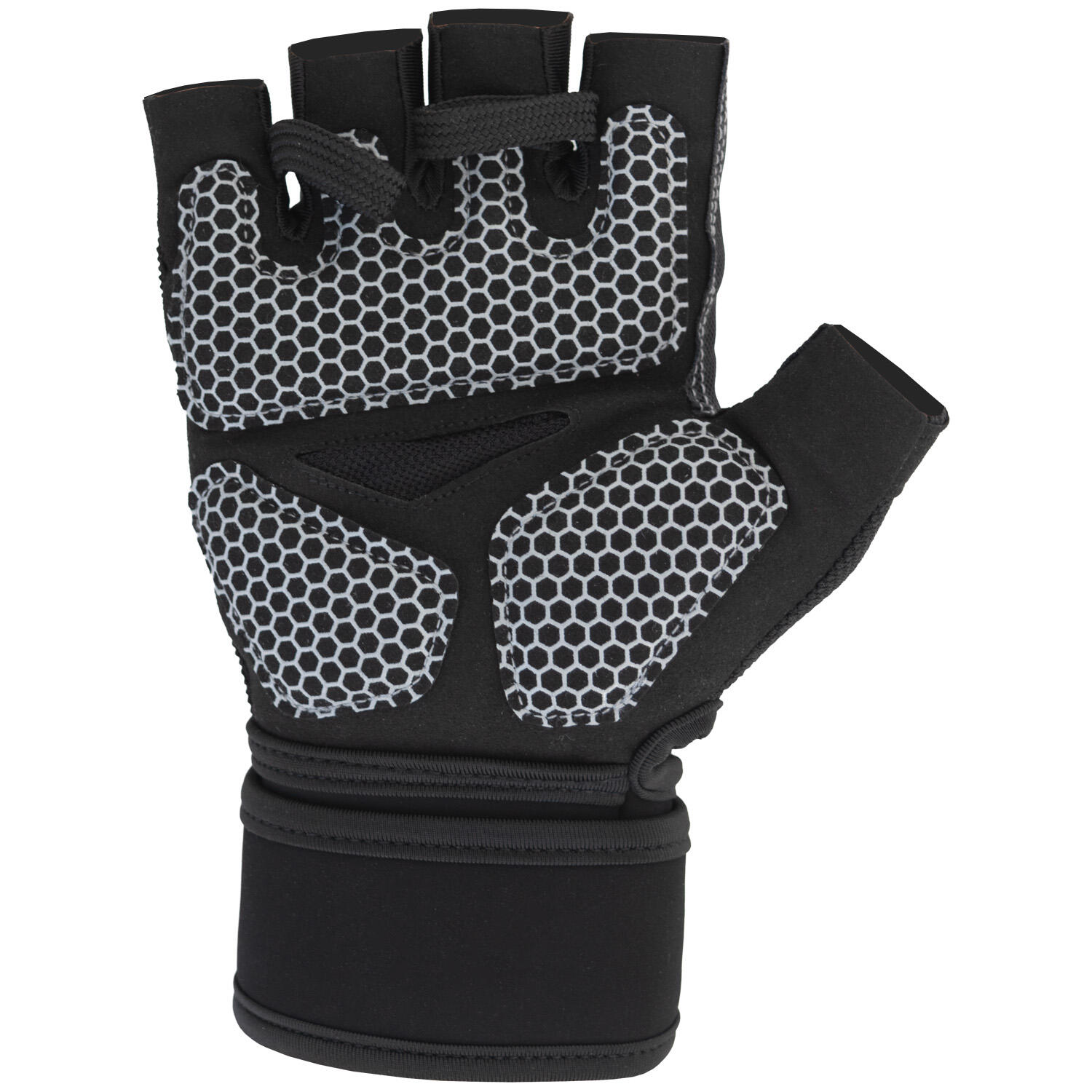 Guantes Fitness Maximpro Berto Negro - Talla M 3/4