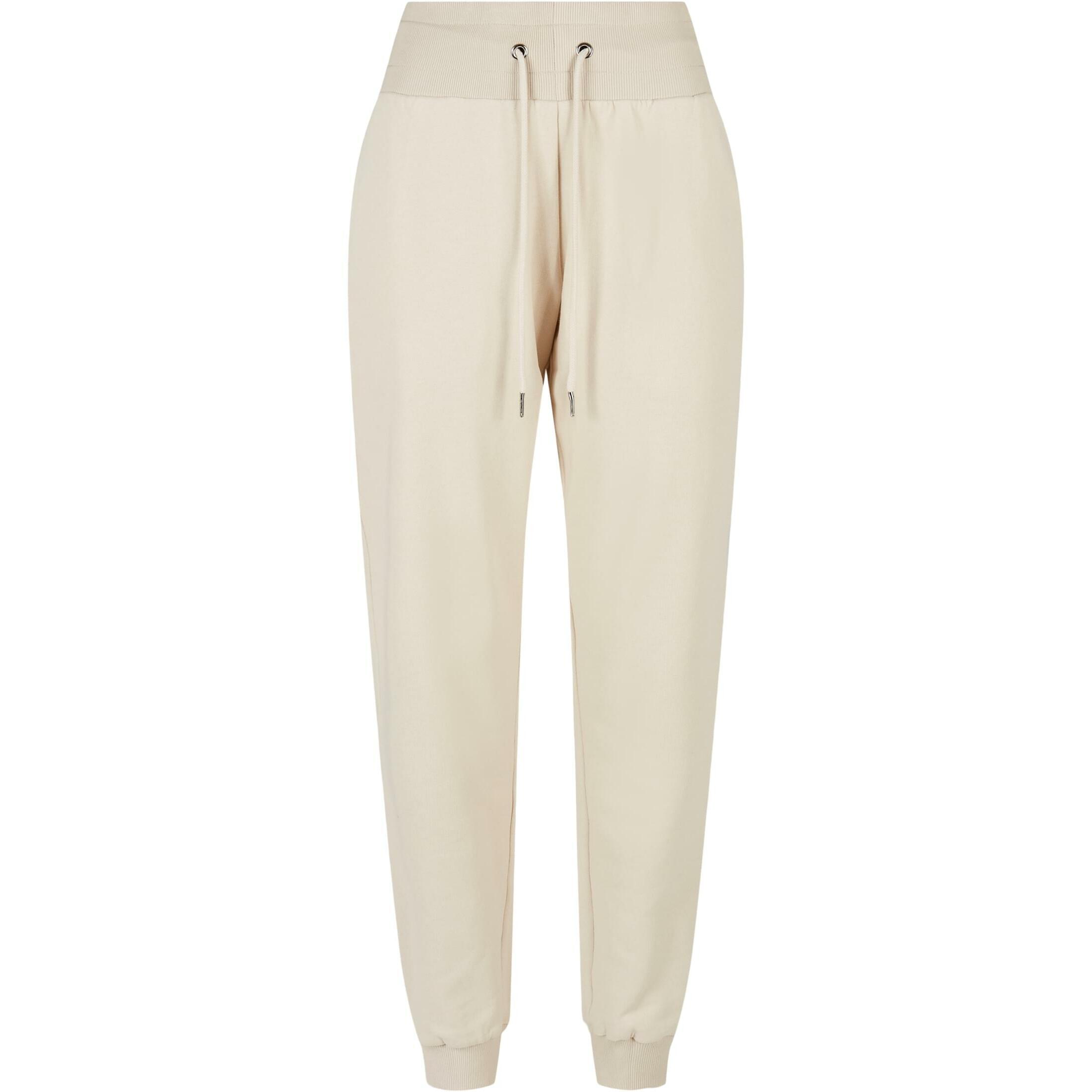 Urban Classics - Pantalon De Jogging Taille Haute Femme Urban Classics Organic Gt - Pantalons - Blanc - Decathlon
