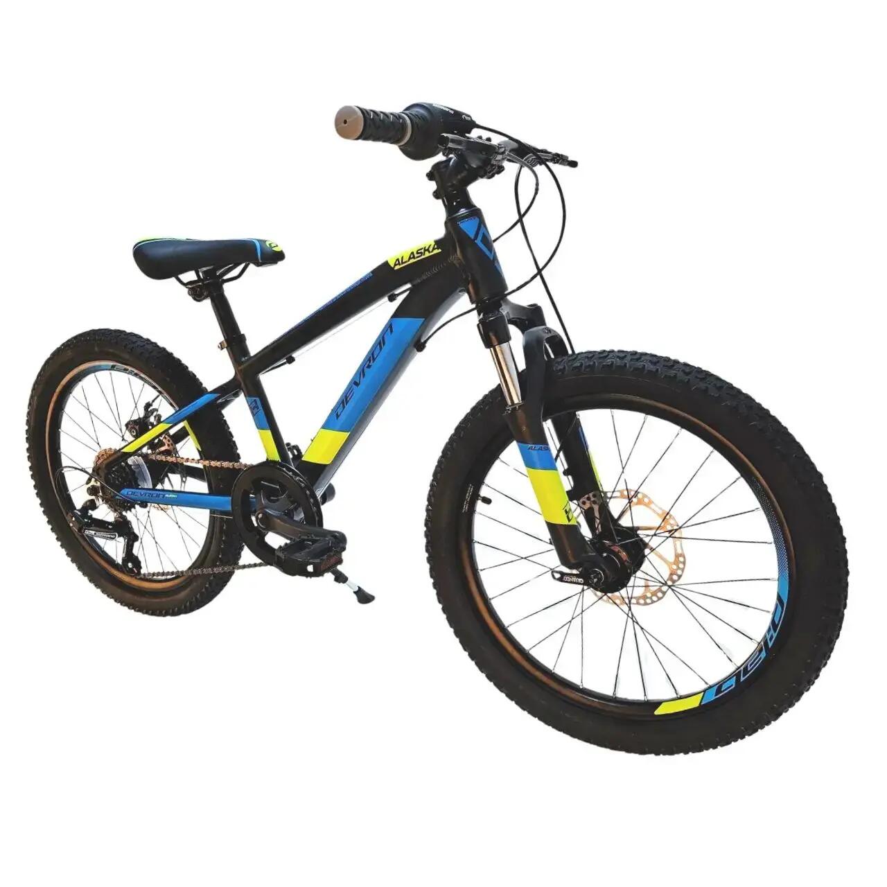 Bicicleta Copii Devron Alaska - 20 Inch, Negru-Albastru 2/7