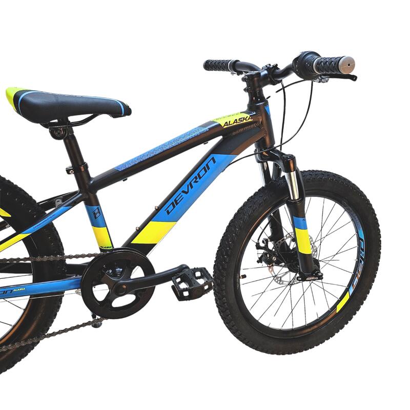 Devron Alaska Bicicletă copii 20 inch, Negru-Albastru
