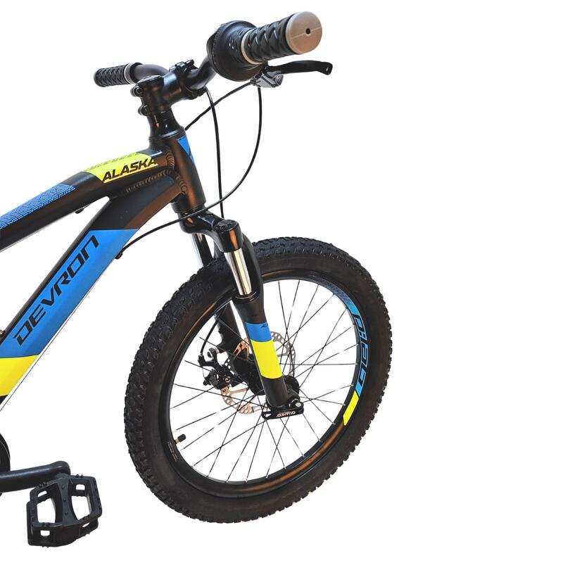 Devron Alaska Bicicletă copii 20 inch, Negru-Albastru