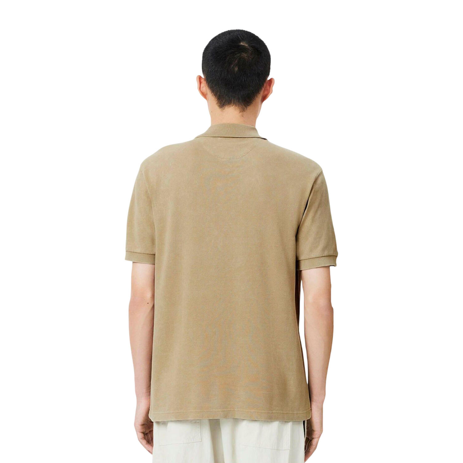 Unisex Adult Orginal L.12.12 Washed Classic Polo Shirt (Beige) 2/4