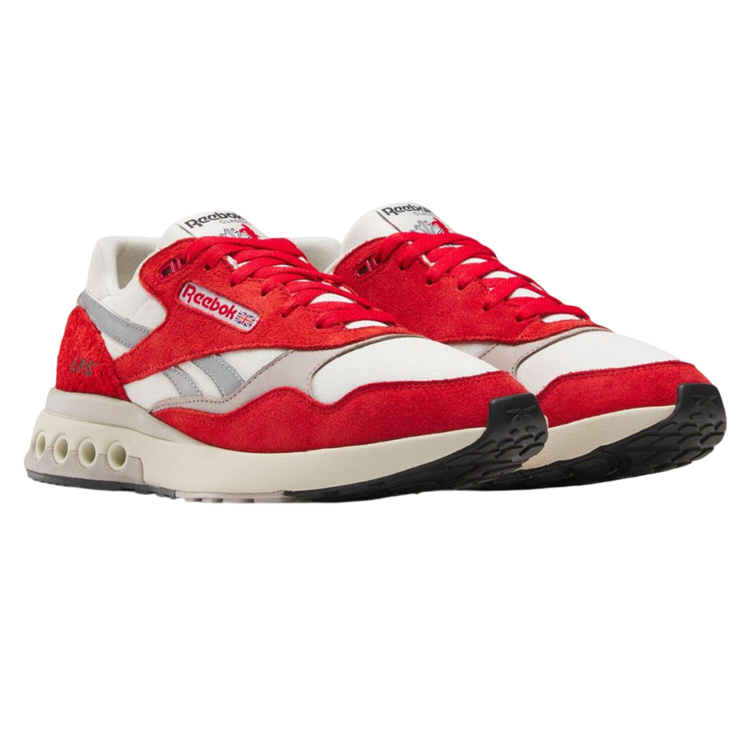 REEBOK Scarpe Sportive Pelle Adulto Unisex Reebok ERS World Rosso Bianco