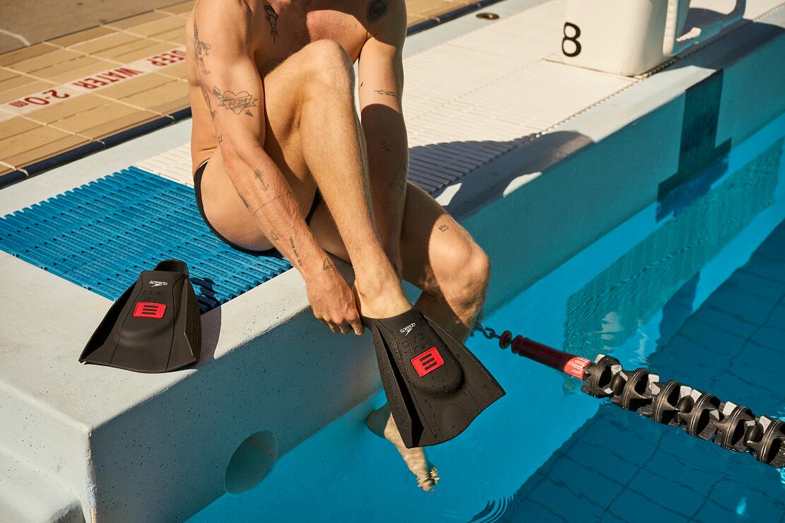 Aletas Speedo DMC Elite Max Negras 6/7