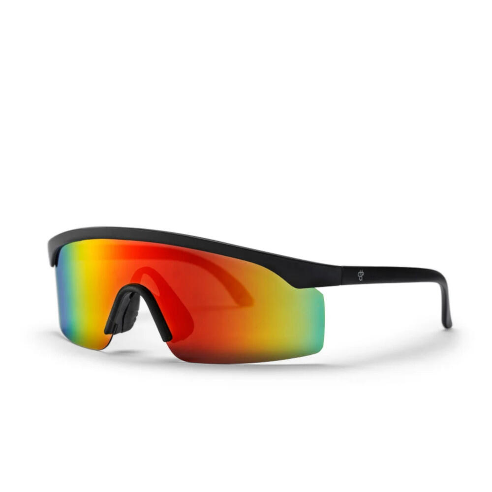 CHPO Brand Sunglasses Lelle Black Red Mirror 2/7