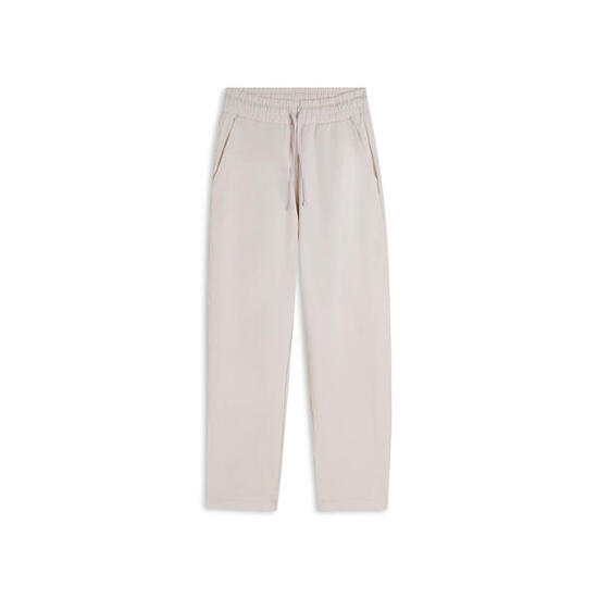 Pantaloni cropped in French Terry modal stretch tinto
