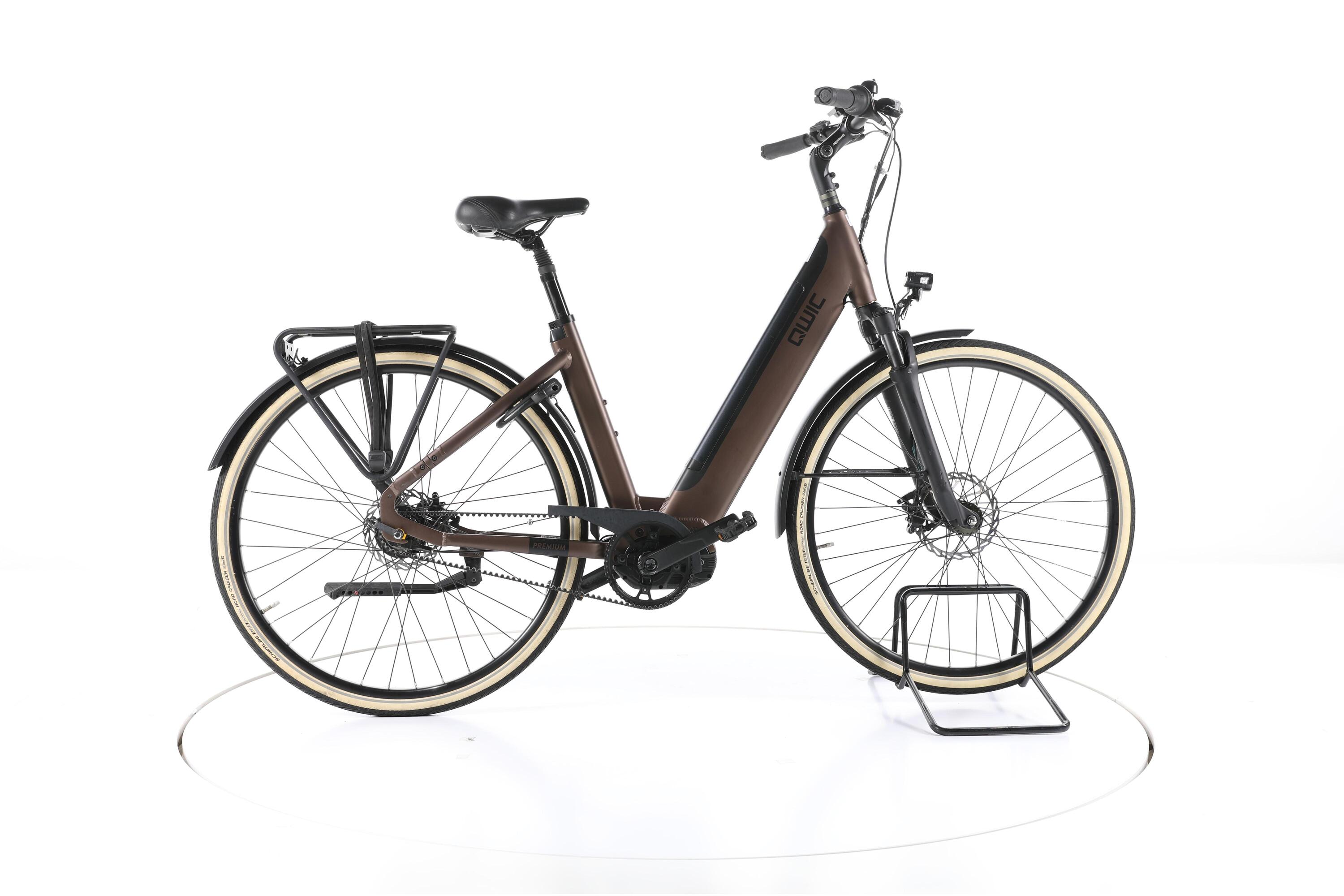 QWIC Tweedehands - QWIC Premium i MN7+ City E-Bike Lage instap - Goed