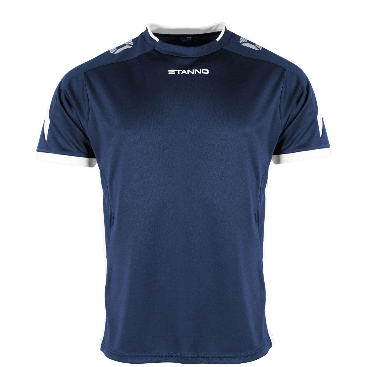 Stanno - Maillot Stanno Drive Match - Maillot Manches Courtes - Bleu|noir|rouge - Decathlon