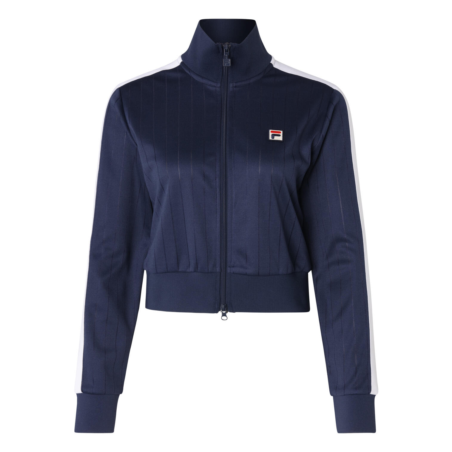 Fila - Veste De Survêtement Crop Femme Fila Lorce - Veste - Bleu - Decathlon