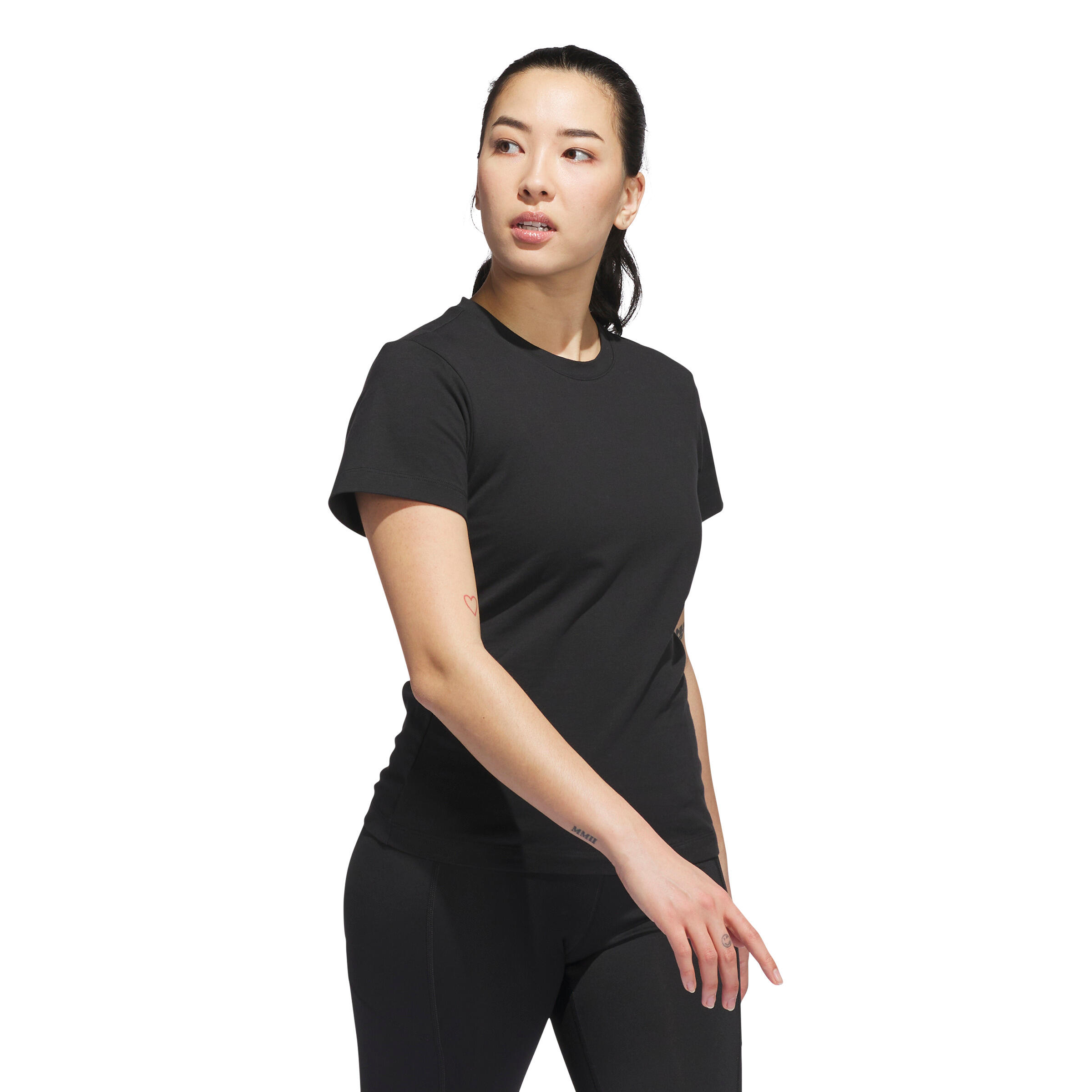 T-shirt da donna adidas Blank 3/7