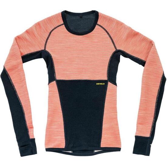 Funktionsshirt Tuvegga Merino Shirt Wmn coral