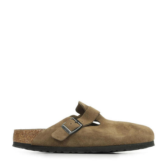 Zuecos Mujer Birkenstock Boston Marrón