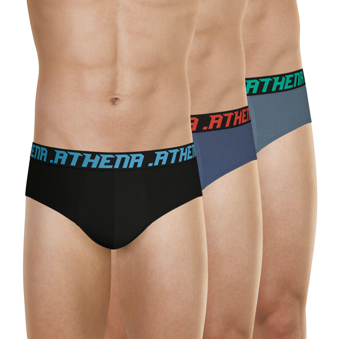 Lot de 3 slips homme Trio Essentiel 1/4