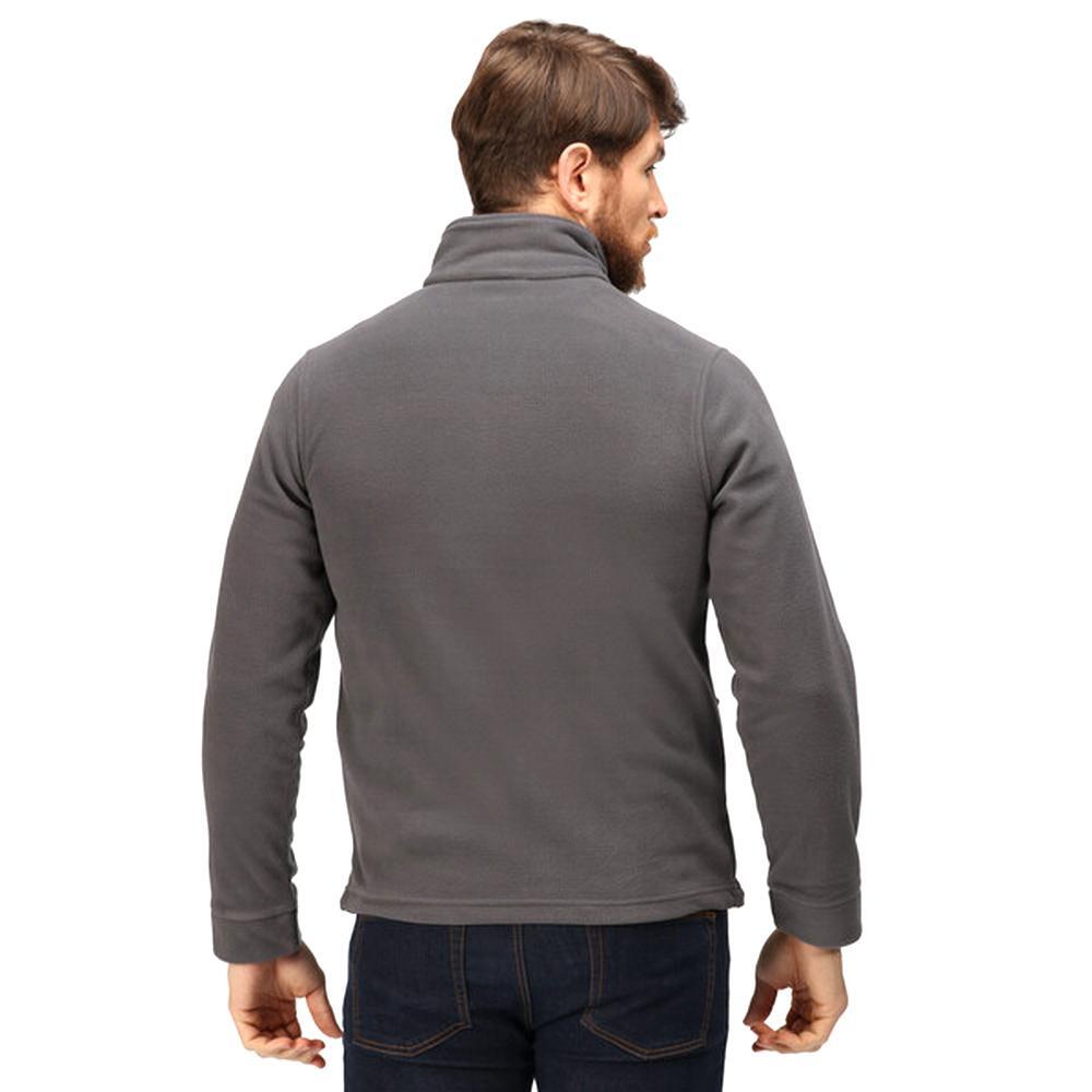 FleeceJacke Herren Stahl Grau 3/4