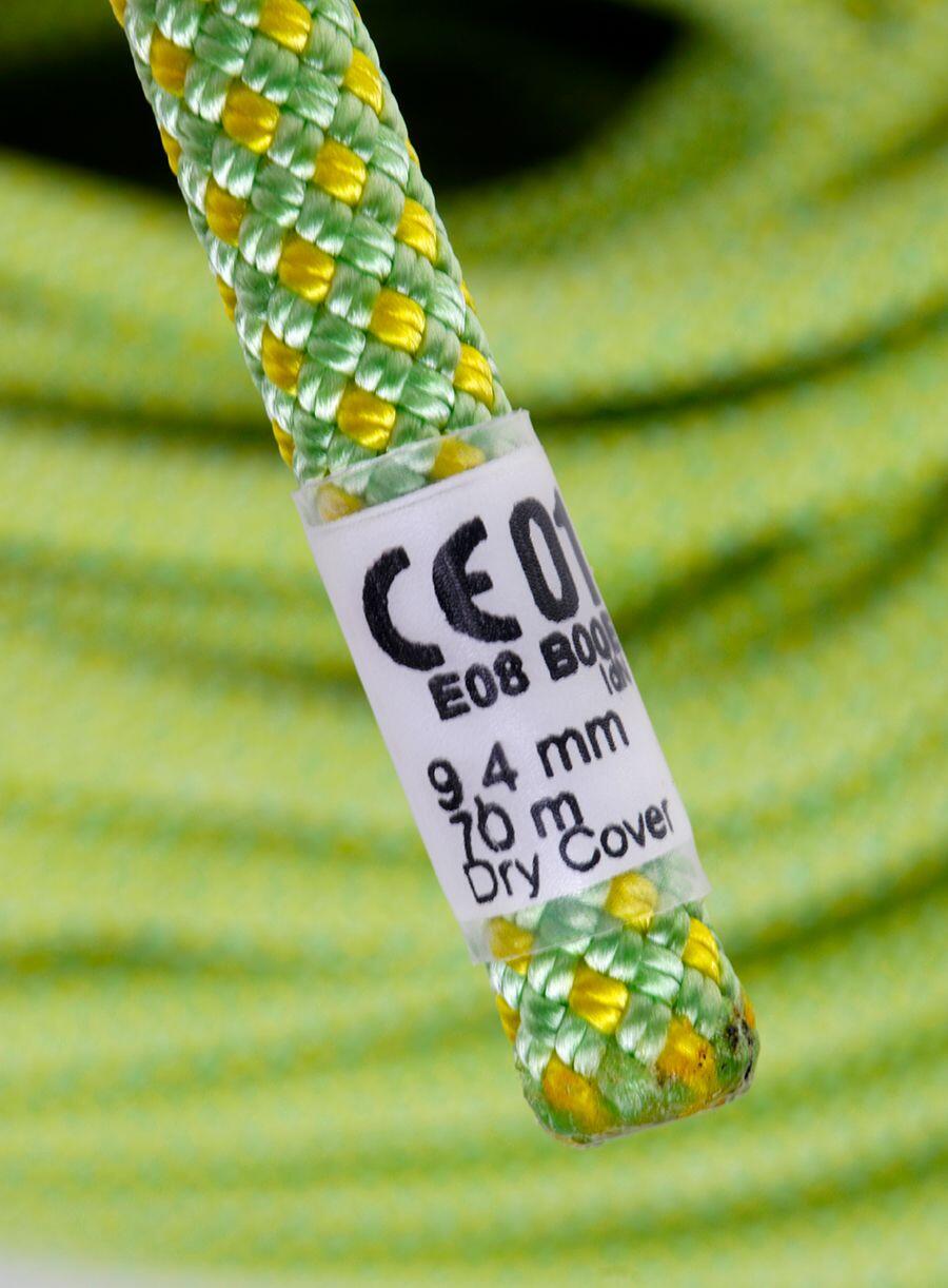 Corde d'escalade Beal Stinger III 9,4 mm 70 m UNICORE DRY COVER 5/6