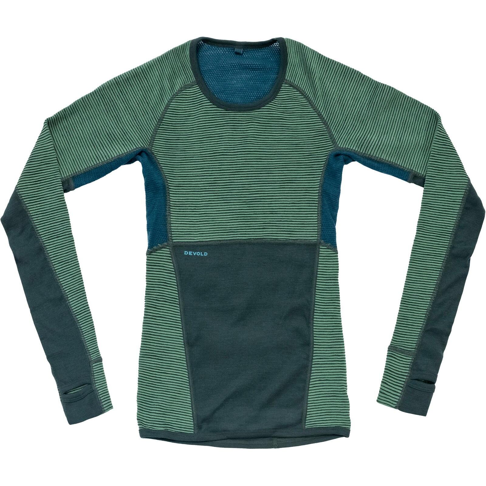 DEVOLD Funktionsshirt Tuvegga Merino Shirt Wmn woods