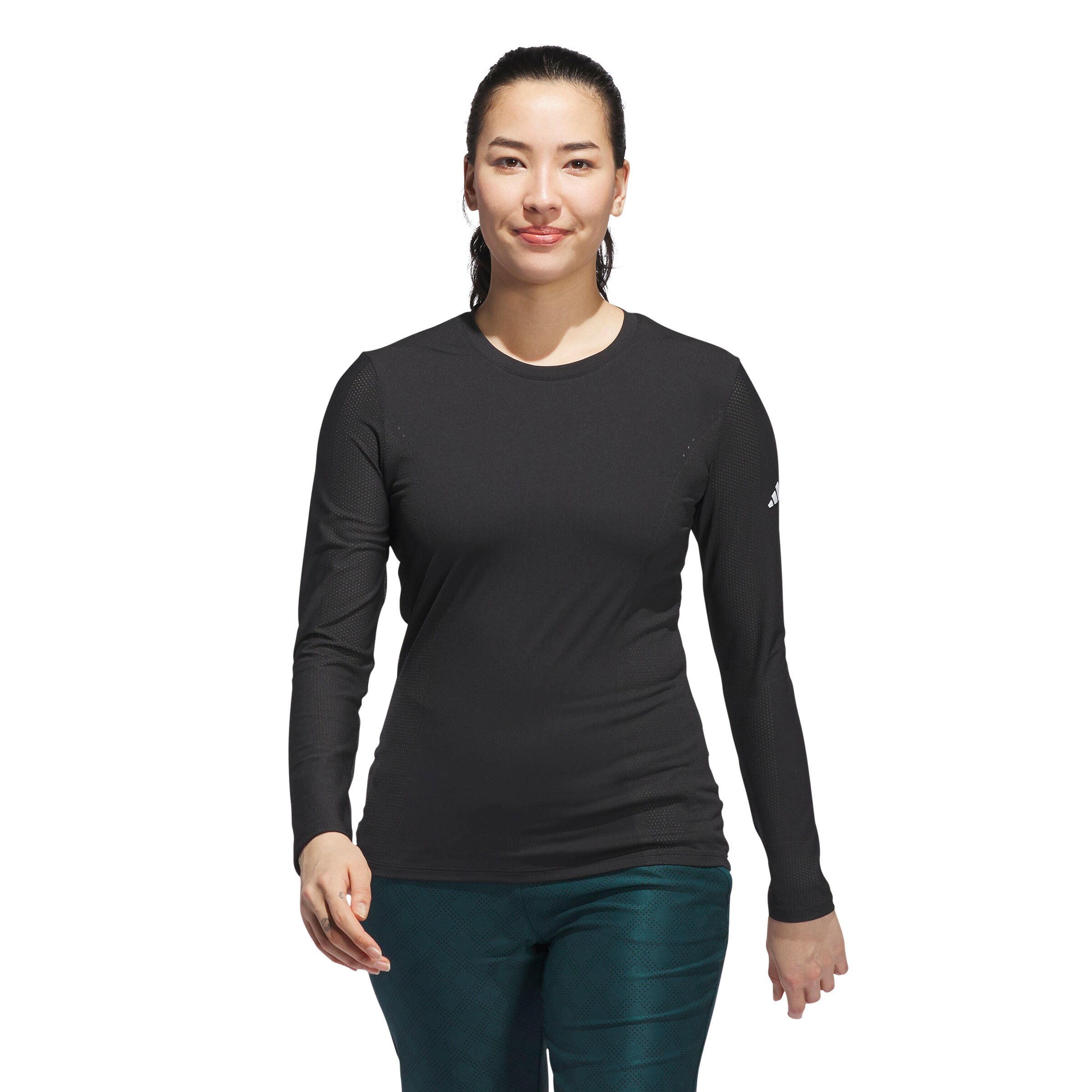 Drill top allenamento a maniche lunghe da donna adidas Ultimate365 2/7