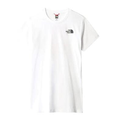 THE NORTH FACE T-SHIRT MANICA CORTA DONNA WHITE