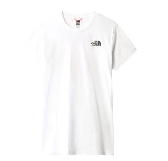 THE NORTH FACE T-SHIRT MANICA CORTA DONNA WHITE