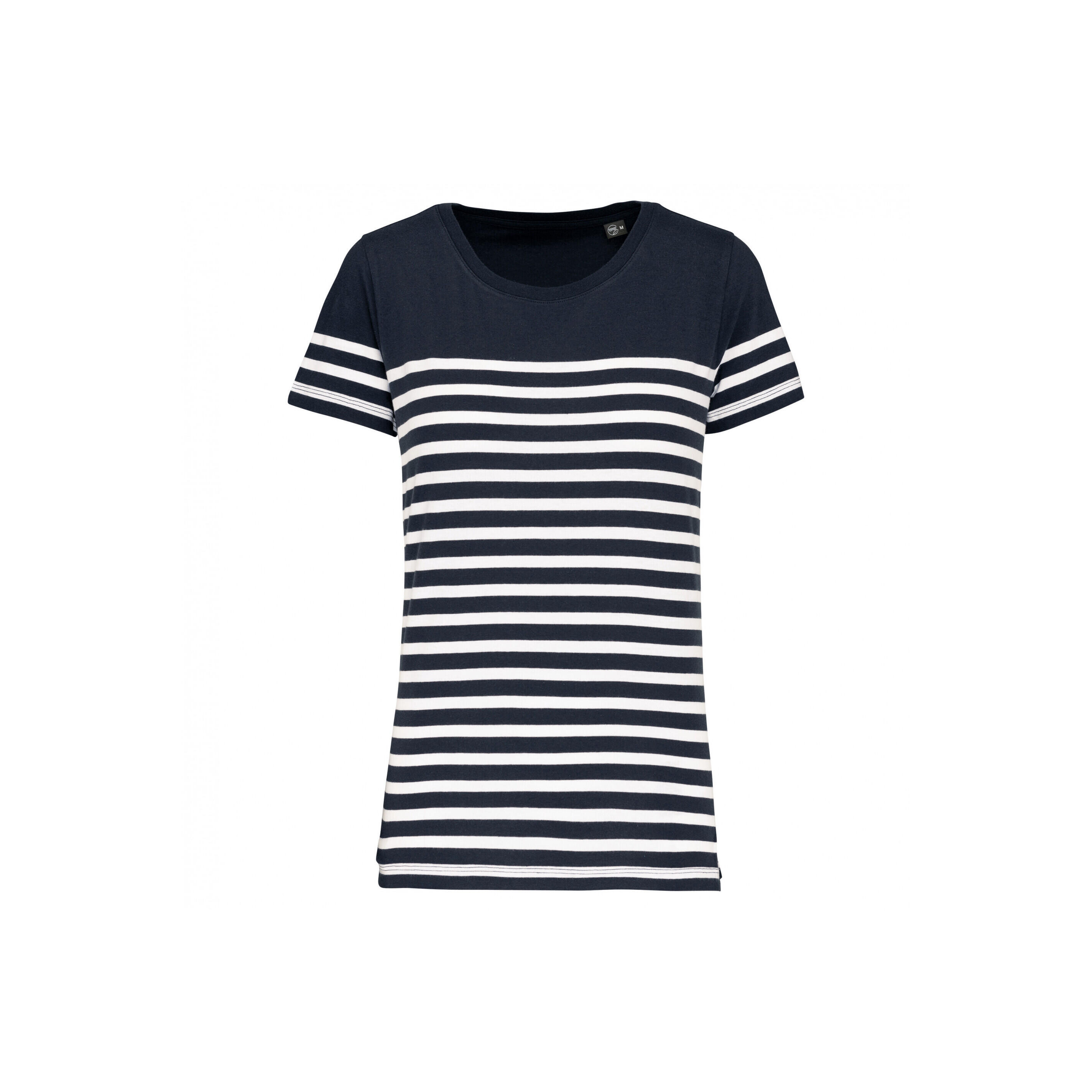 Kariban - T-shirt Marin Kariban Bio - T-shirt Manches Courtes - Bleu - Decathlon