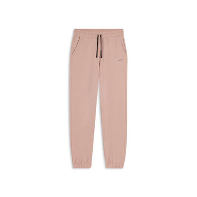 Pantaloni in French Terry modal con elastico sul fondo