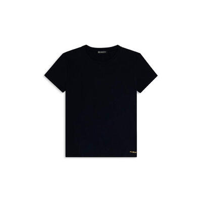 T-shirt in cotone stretch a maniche corte
