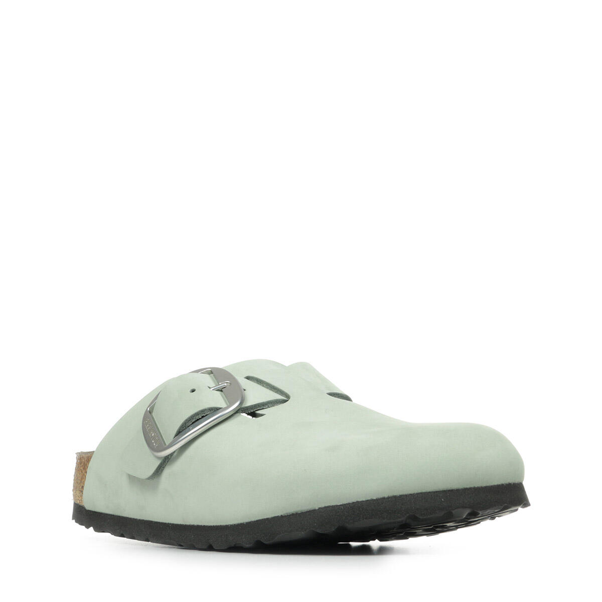 Ciabatta Donna BOSTON BIG BUCKLE Verde 3/4