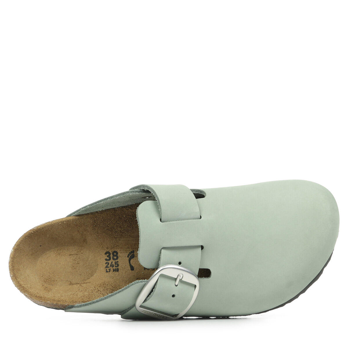 Ciabatta Donna BOSTON BIG BUCKLE Verde 2/4