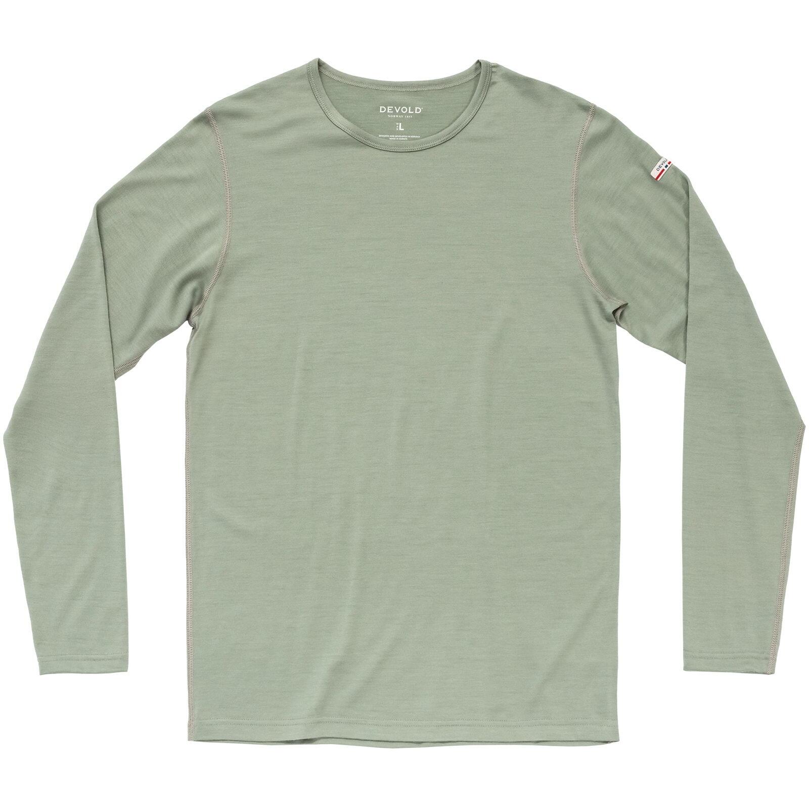 DEVOLD Funktionsshirt Breeze Plus Merino 200 Shirt Man fog