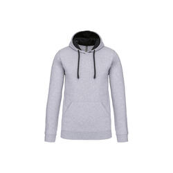 Sweatshirt à capuche Kariban Contrastée
