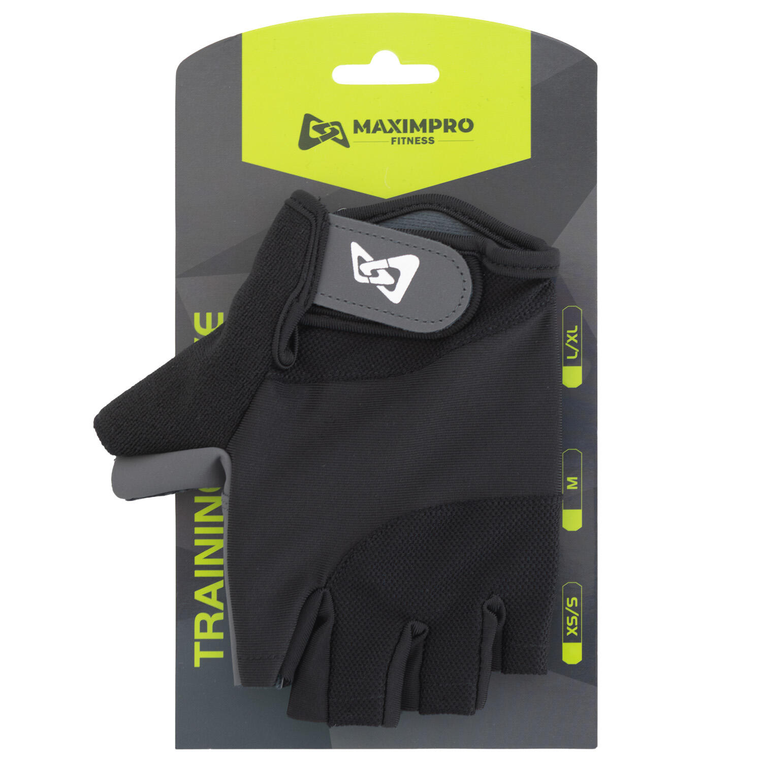 Guantes Fitness Maximpro Nero L 2/4