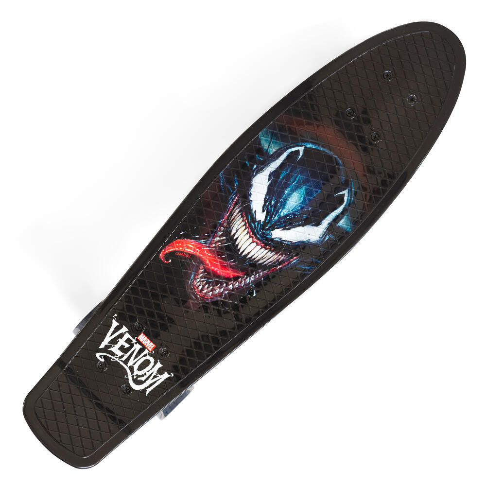 Seven - Pennyboard Pour Enfants - Venom - Skateboard Complet - Blanc|noir - Decathlon