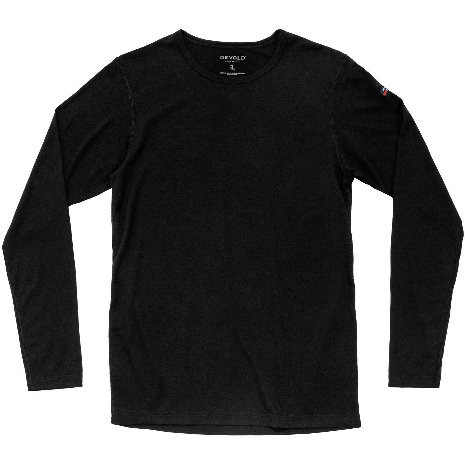 DEVOLD Funktionsshirt Breeze Merino 150 Shirt Man black