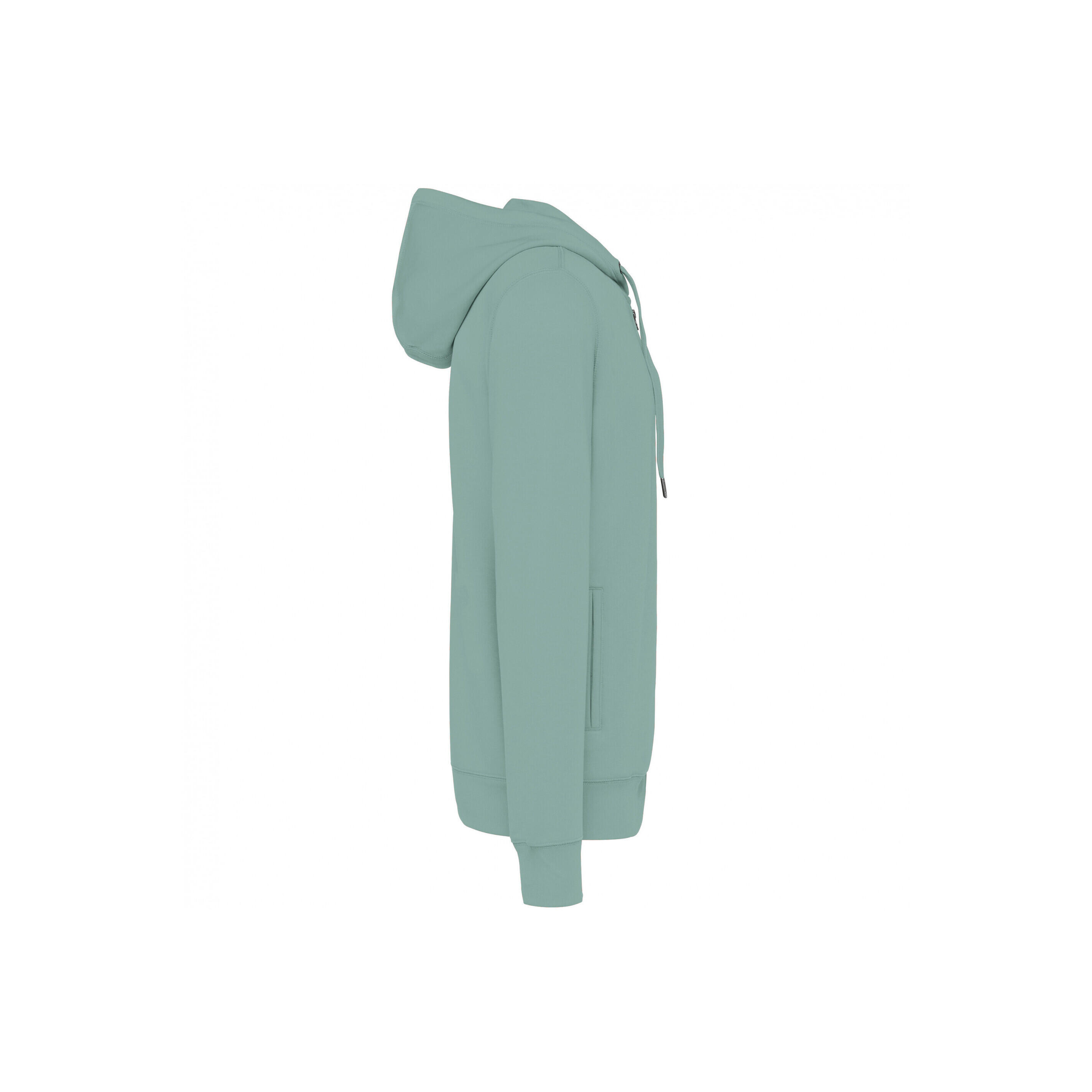 Sweatshirt à capuche écoresponsable zippé Kariban French Terry 3/3