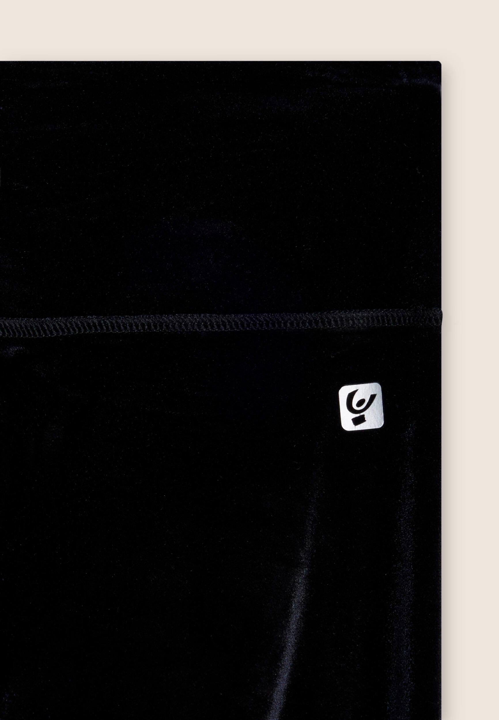 Leggings 7/8 vita alta nylon elastan modellante 3/3