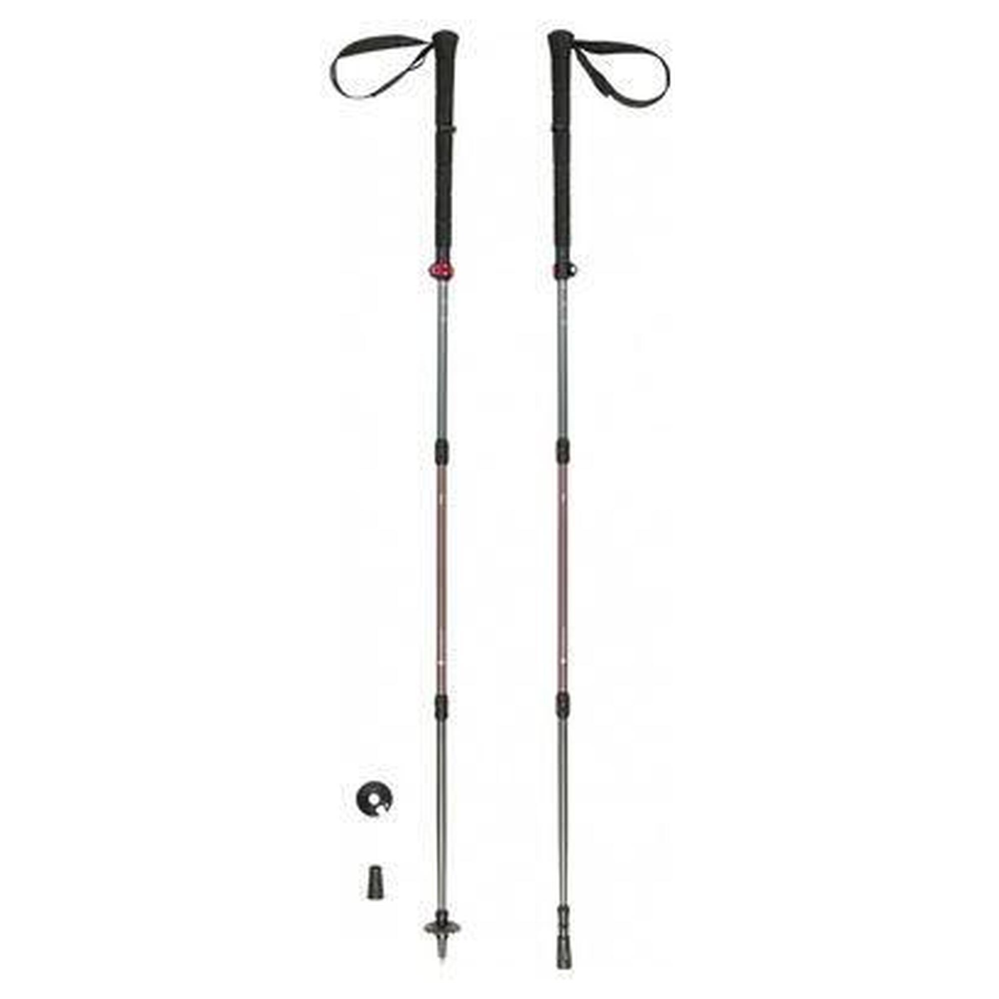 Ferrino - Bâtons Ferrino Stick Thui Rouge - Bâton De Randonnée - Rouge - No Size - Decathlon