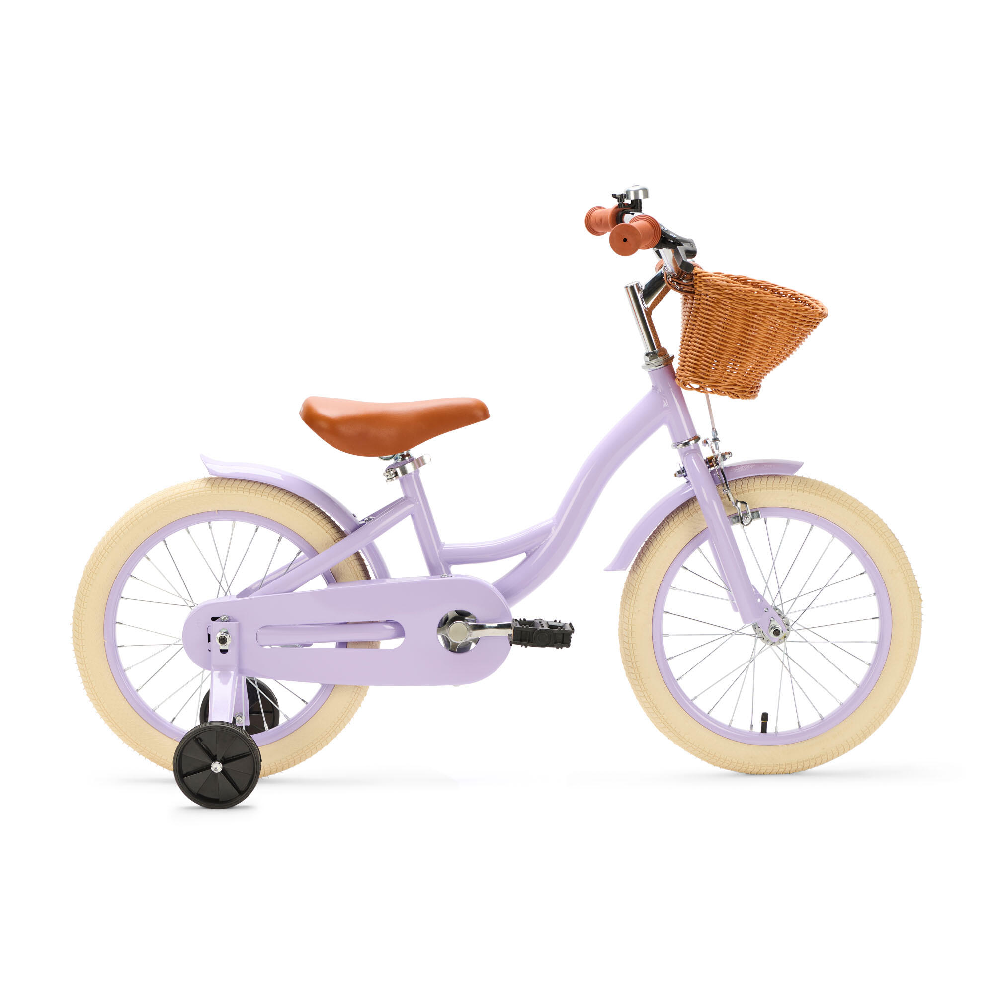 Generation - Generation Blanco 16 Pouces Lilas - Vélo Pour Enfants Avec Panier - Vélo Enfant - Violet - 16" - Decathlon